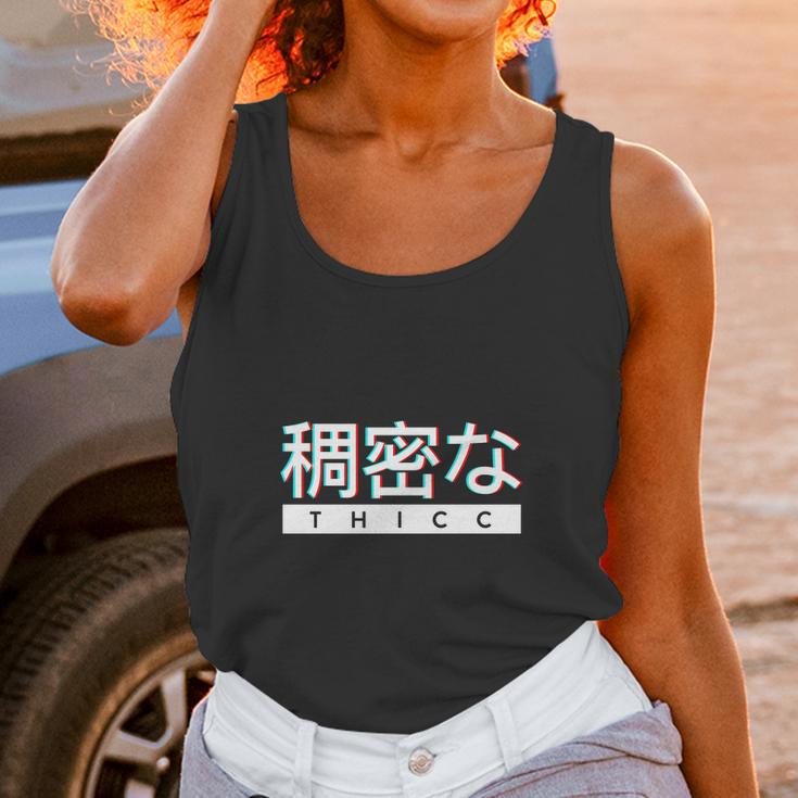 Aesthetic Japanese Thicc Logo Unisex Tank Top Gifts for Women