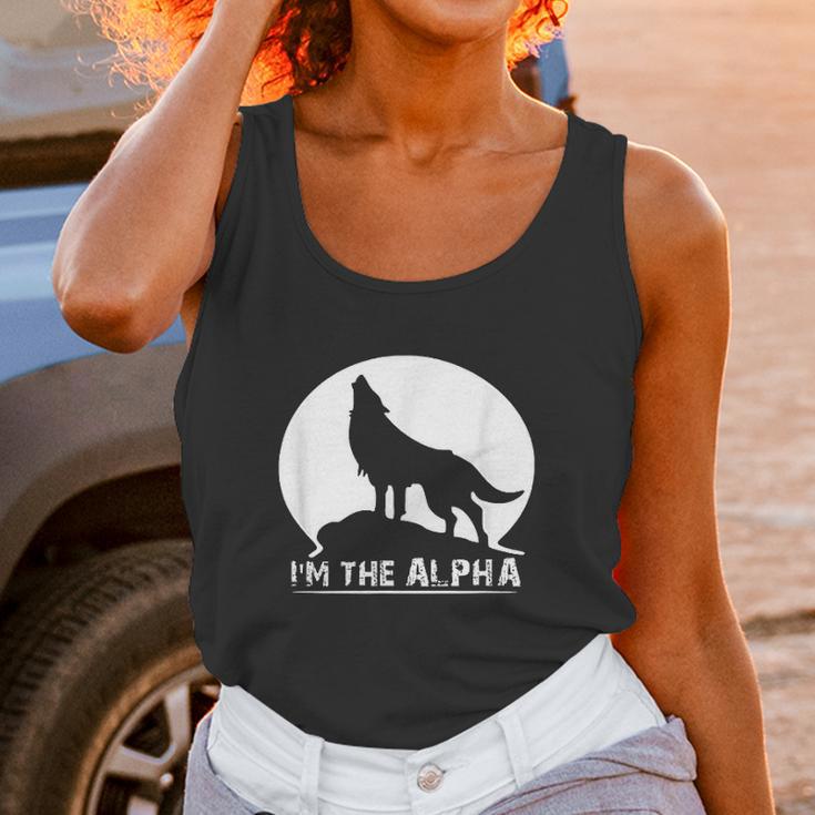 Im The Alpha Wolf Dog Unisex Tank Top Gifts for Women