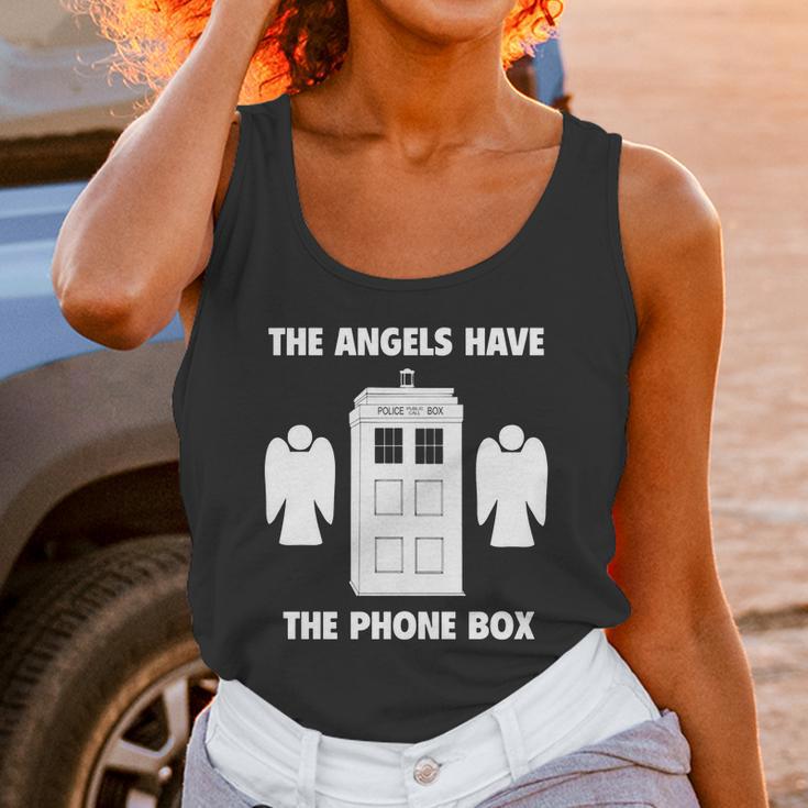 The Angels Have The Phone Box Unisex Tank Top Gifts for Women