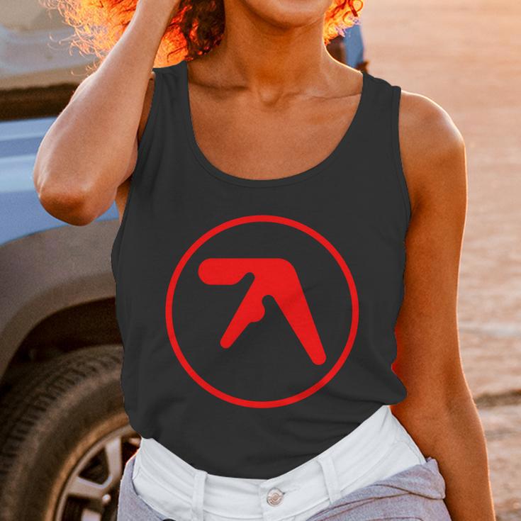 Aphex Twin Logo Red Unisex Tank Top Gifts for Women