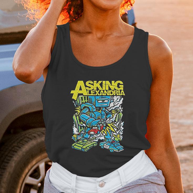 Asking Alexandria Robot Unisex Tank Top Gifts for Women