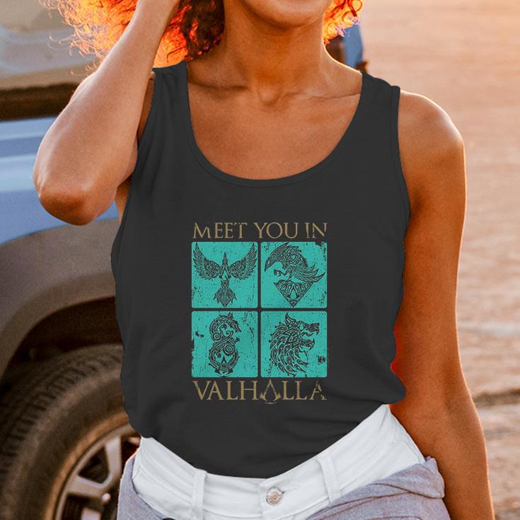 Assassins Creed Valhalla Meet You In Valhalla Box Up Unisex Tank Top Gifts for Women