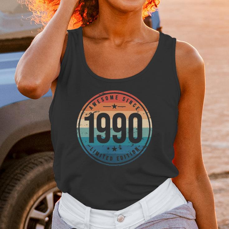 Awesome Since 1990 - 32 Years Old 32Nd Birthday Gift Unisex Tank Top Gifts for Women