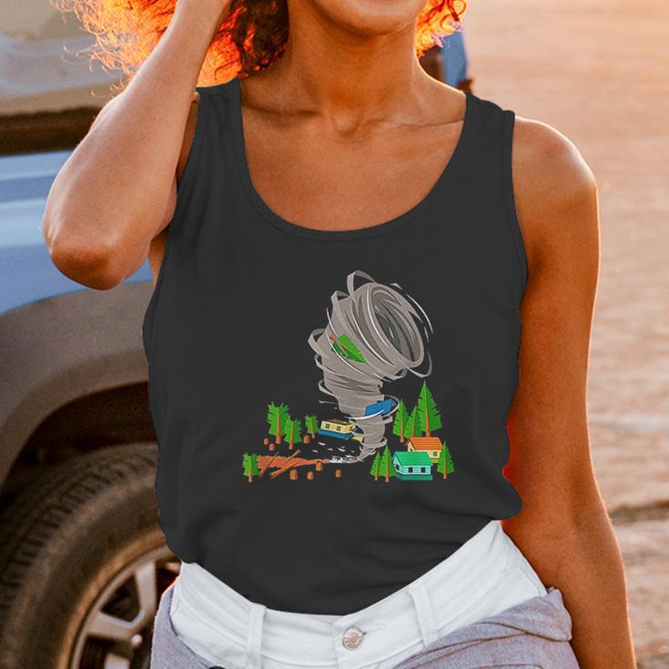 Awesome Tornado Severe Weather Storm Chasers Unisex Tank Top Gifts for Women