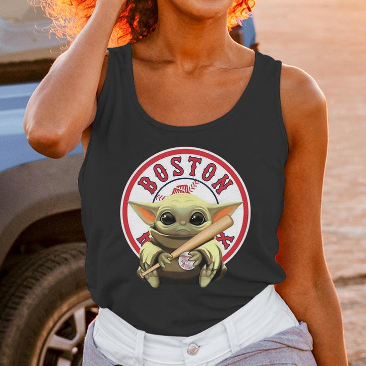 Baby Yoda Boston Red Sox Unisex Tank Top Gifts for Women