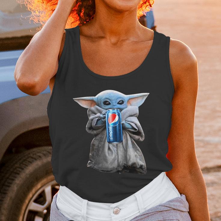 Baby Yoda Drink Pepsi Sweater Unisex Tank Top Gifts for Women