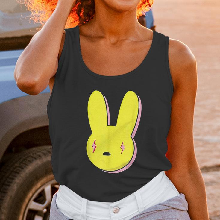 Bad Trap Lighting Bunny Eyes Dembow Reggaeton Style Unisex Tank Top Gifts for Women