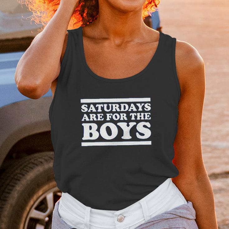 Barstool Sports Saturdays Are For The Boys Unisex Tank Top Gifts for Women