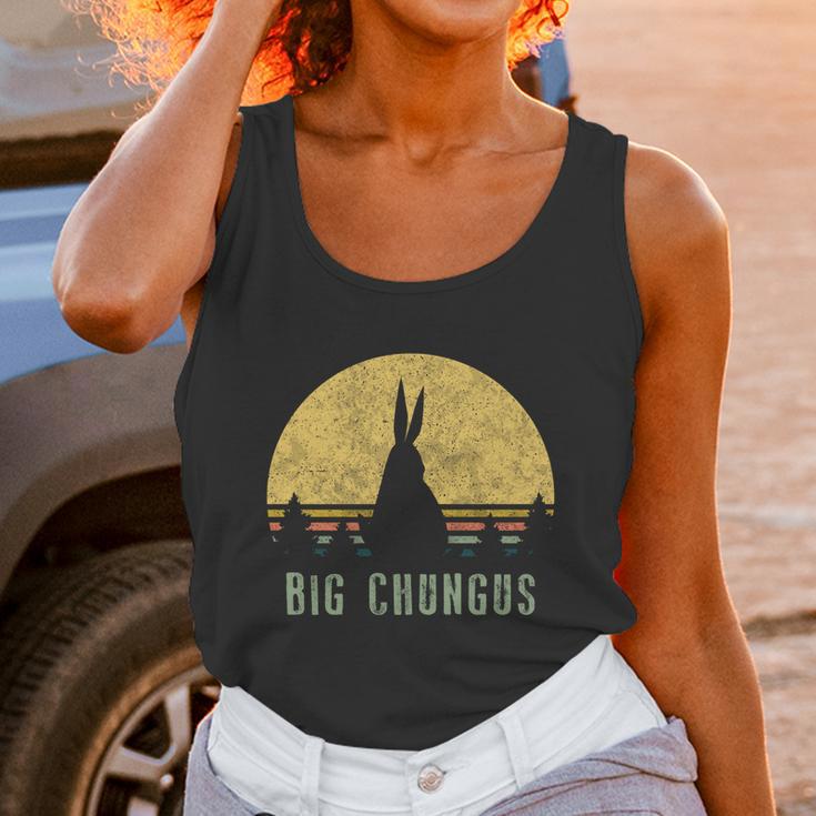 Big Chungus Funny Gift Retro Vintage Sunset Meme Video Game Gift Unisex Tank Top Gifts for Women