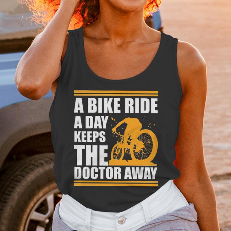 A Bike Ride A Day Keeps The Doctor Away Unisex Tank Top Gifts for Women