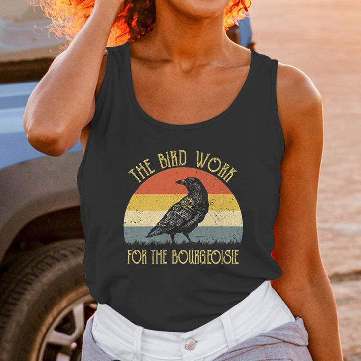 The Birds Work For The Bourgeoisie Vintage Unisex Tank Top Gifts for Women