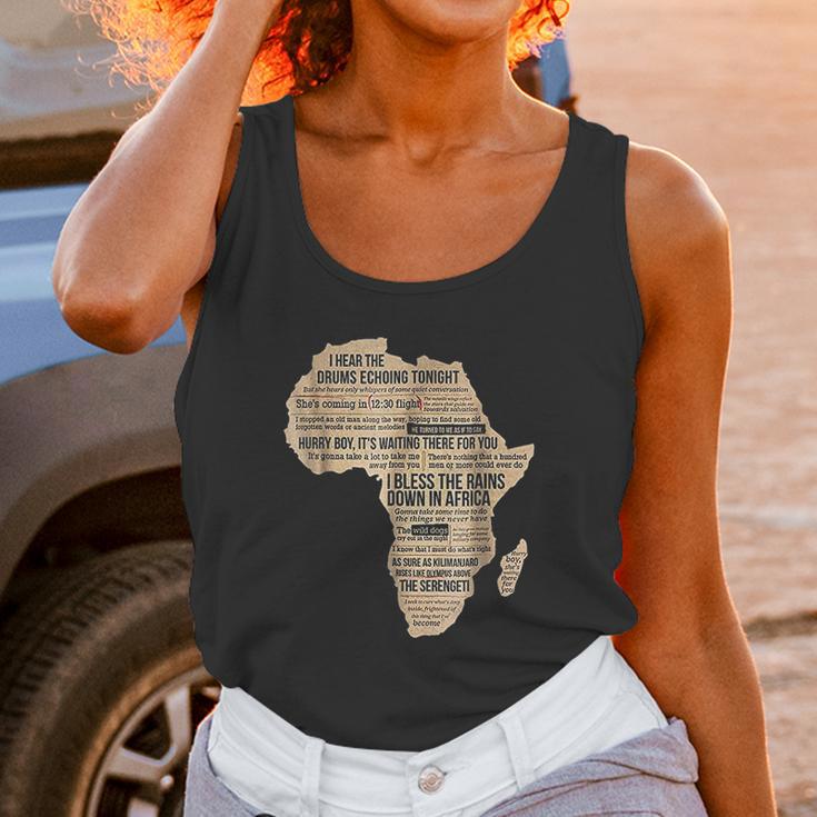 Bless Africa Rains On Toto Unisex Tank Top Gifts for Women