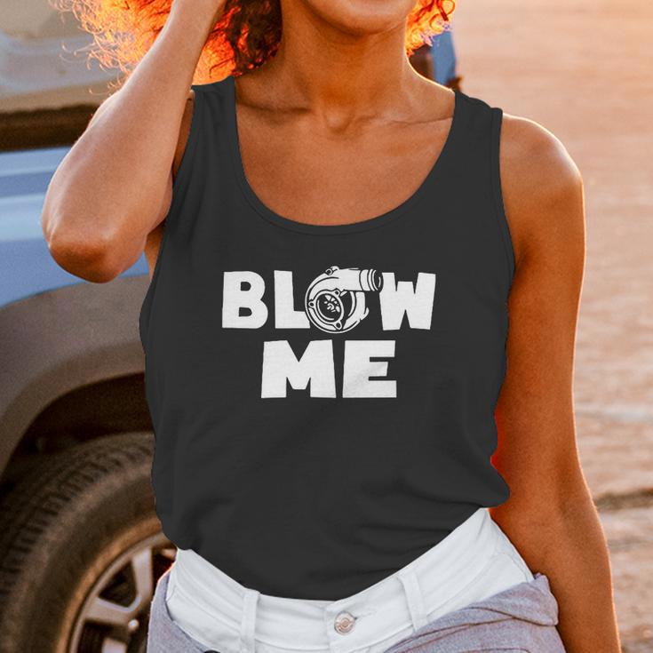 Blow Me Boost Turbo Racing Car TurbochargerShirt Unisex Tank Top Gifts for Women