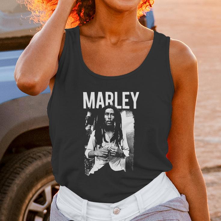 Bob Marley Black And White Photo Unisex Tank Top Gifts for Women