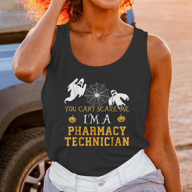 You Cant Scare Me I Am A Pharmacy Technician Halloween Unisex Tank Top Gifts for Women