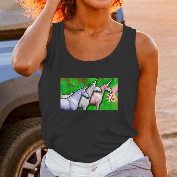 Charlie The Unicorn Unisex Tank Top Gifts for Women