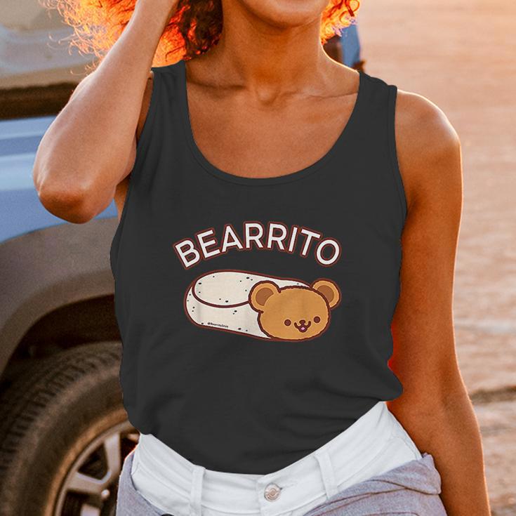 Cute Bearrito Teddy Bear Burrito Unisex Tank Top Gifts for Women