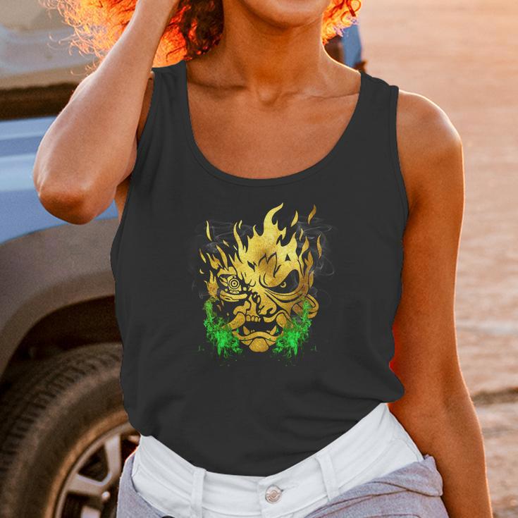 Cyberpunk 2077 Samurai Gold Unisex Tank Top Gifts for Women