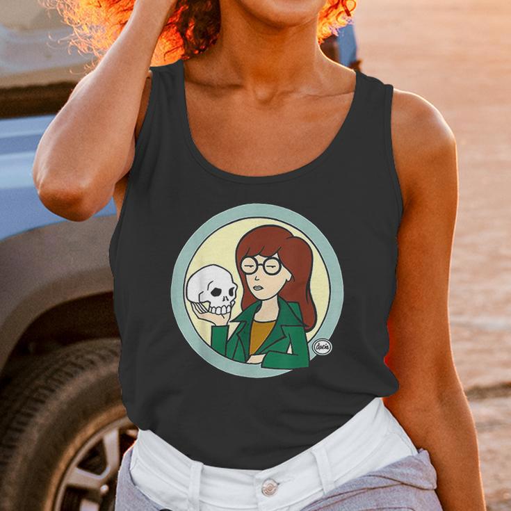 Daria Skull Holder Unisex Tank Top Gifts for Women