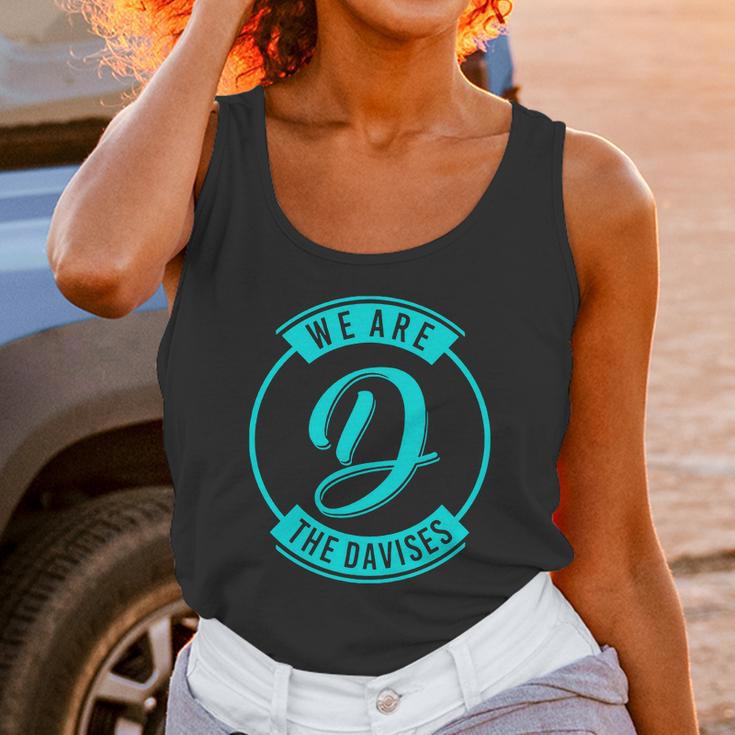 We Are The Davises Logo Unisex Tank Top Gifts for Women