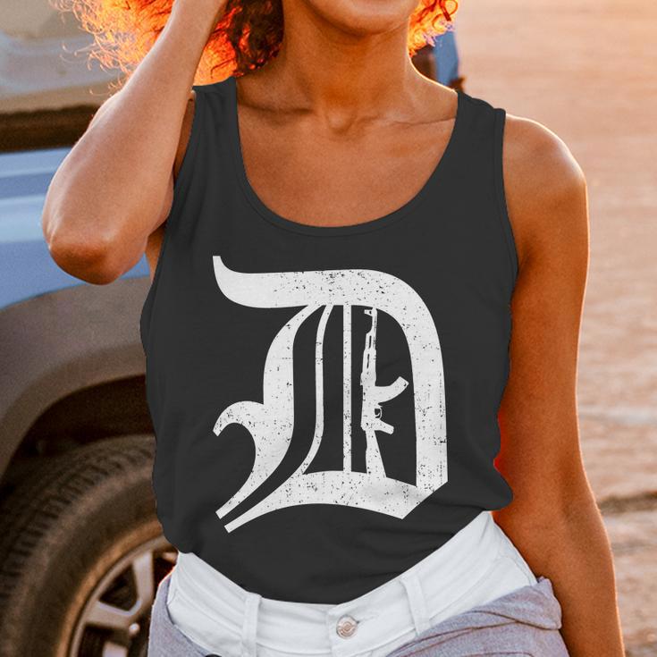 Defend Detroit Gun Ak47 Unisex Tank Top Gifts for Women