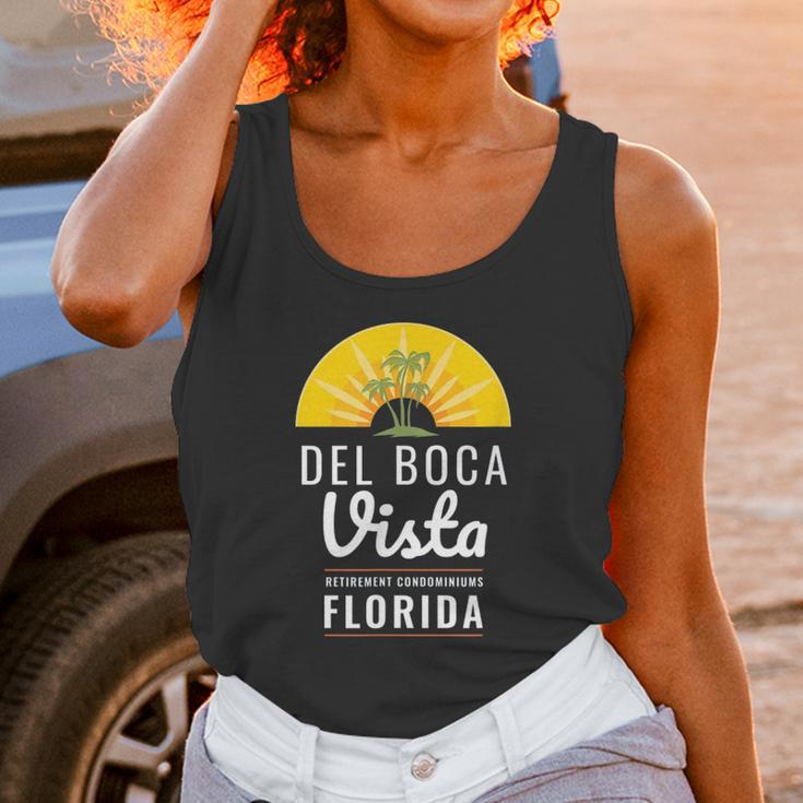 Del Boca Vista Funny Florida Unisex Tank Top Gifts for Women