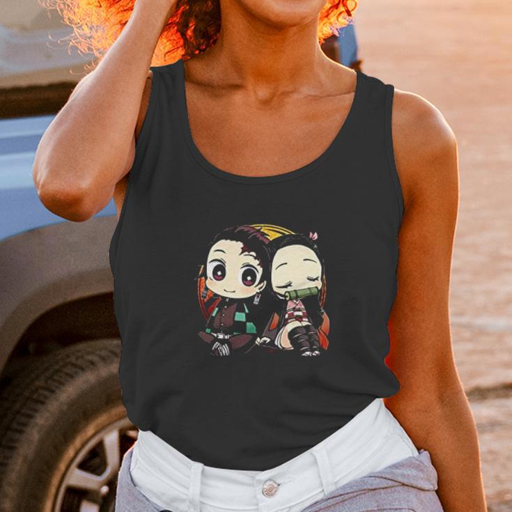 Demon Slayer Sliblings Look Unisex Tank Top Gifts for Women