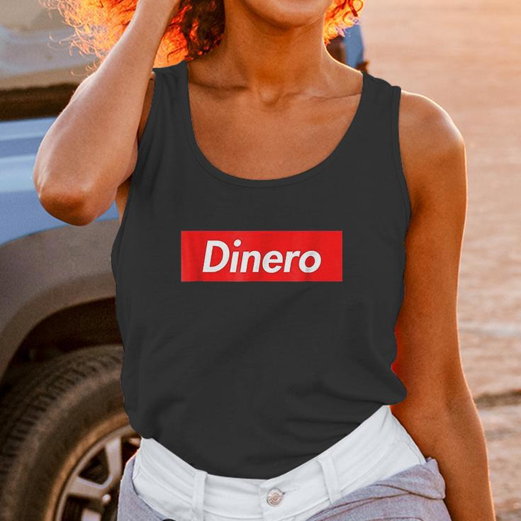 Dinero Red Badge Unisex Tank Top Gifts for Women