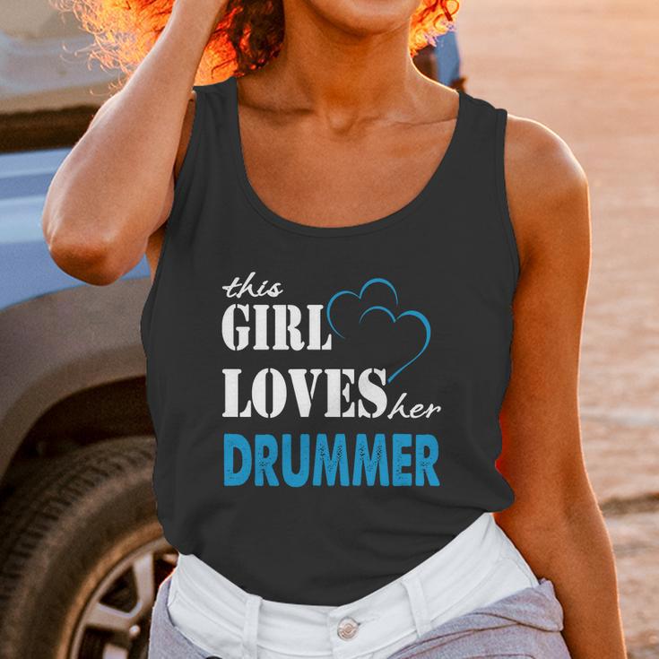 Drummer This Girl Love Her Drummer - Teefordrummer Unisex Tank Top Gifts for Women