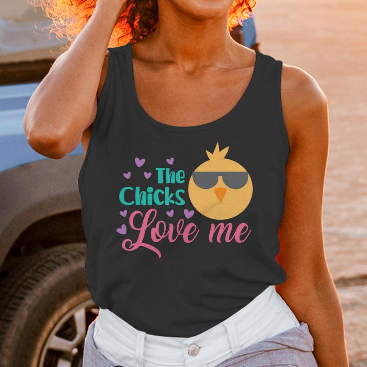 Easter The Chicks Love Me Unisex Tank Top Gifts for Women