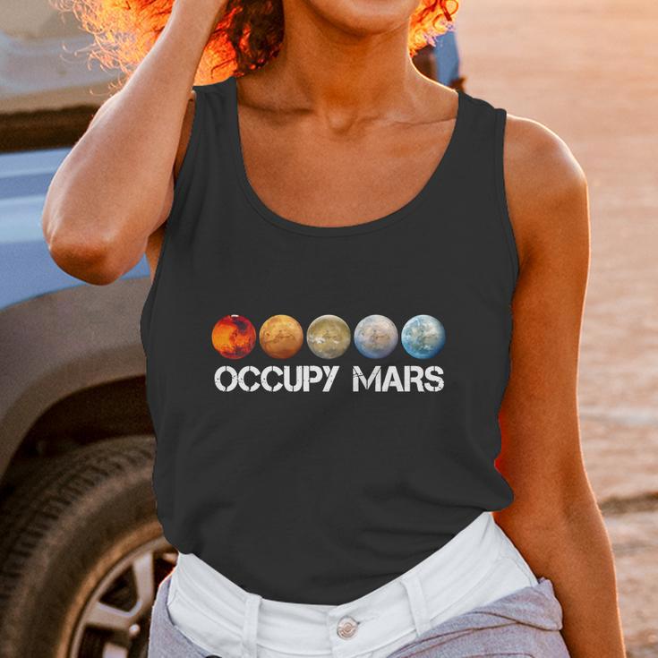 Elon Musk Science Occupy Mars Unisex Tank Top Gifts for Women