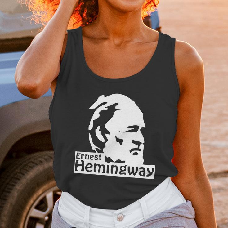 Ernest Hemingway T-Shirt Unisex Tank Top Gifts for Women