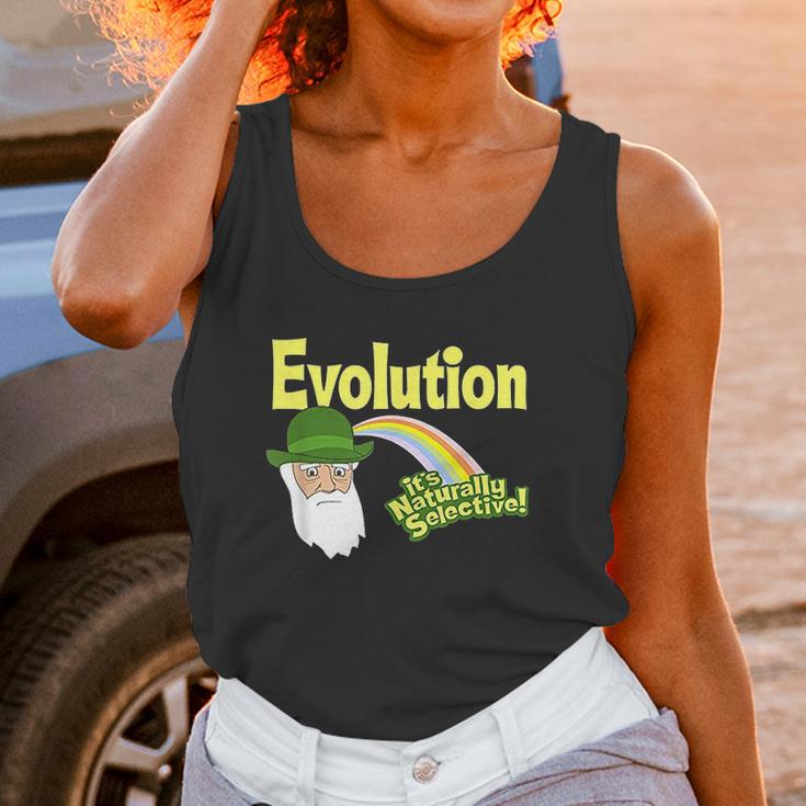 Evolution It Is Naturally Selective Charles Darwin Unisex Tank Top Gifts for Women