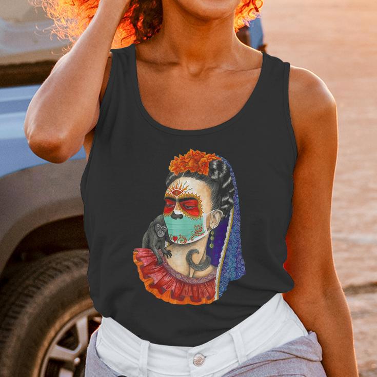 Frida Kahlo Art Girl Unisex Tank Top Gifts for Women