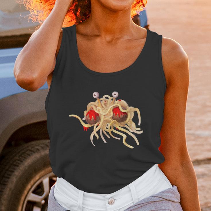 Fsm Flying Spaghetti Monster Funny Pastafarian Atheist Unisex Tank Top Gifts for Women