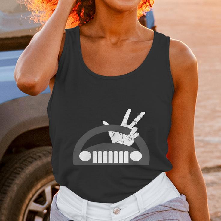 Funny The Jeep Wave Unisex Tank Top Gifts for Women