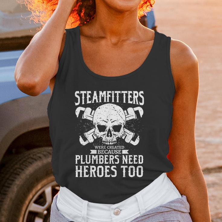 Funny Steamfitters Gift Steam Pipe Welding Unisex Tank Top Gifts for Women