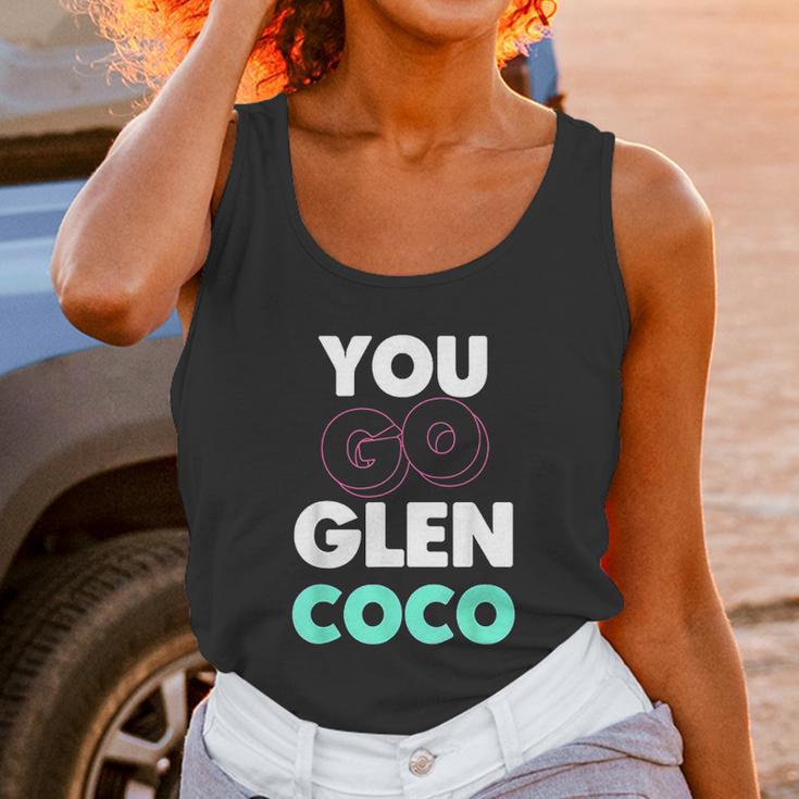 You Go Glen Coco Text Variety Graphic Unisex Tank Top Gifts for Women