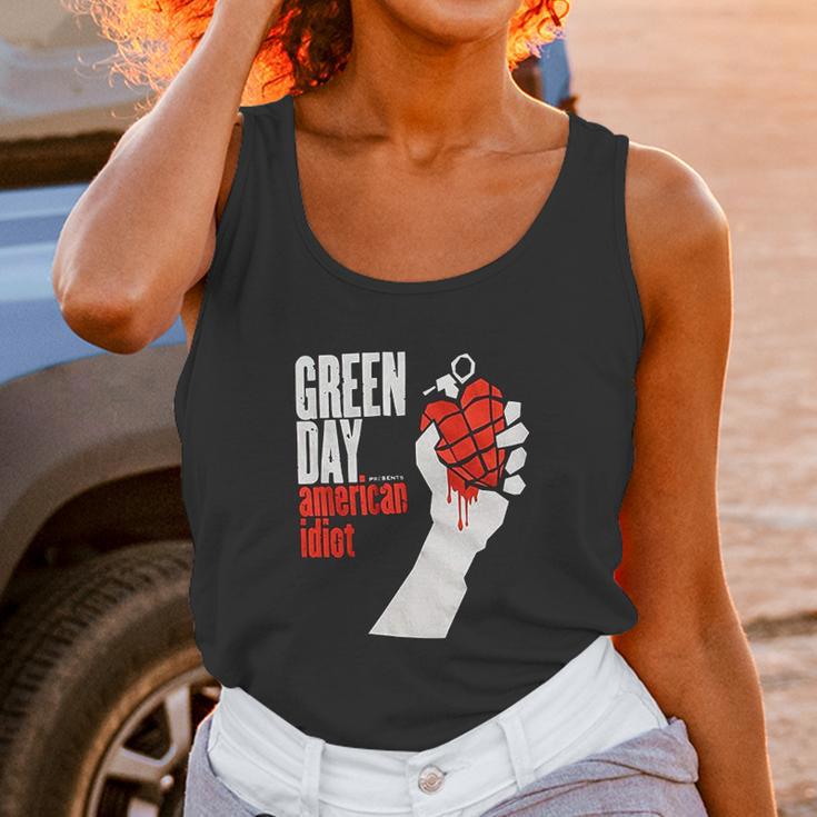 Green Day American Idiot Album Cover Unisex Tank Top Gifts for Women