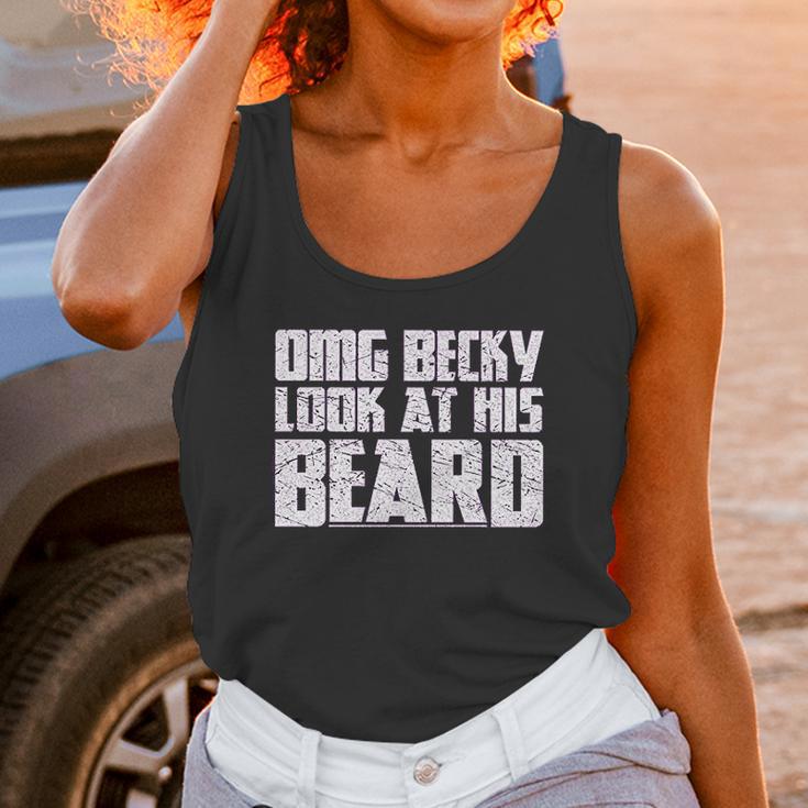 Grunt Style Omg Becky Look At His Beard Unisex Tank Top Gifts for Women