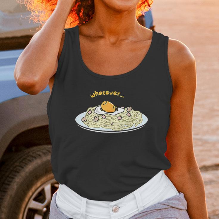 Gudetama Whatever Pasta Unisex Tank Top Gifts for Women