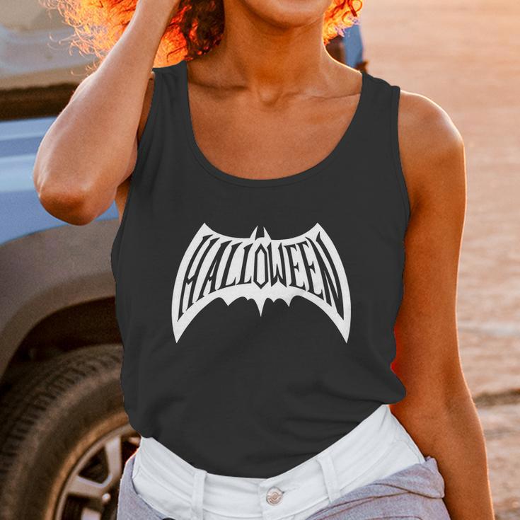 Halloween Man Bat Logo Unisex Tank Top Gifts for Women