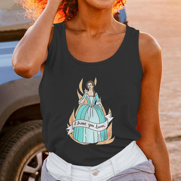 Hamilton I Hope You Burn Unisex Tank Top Gifts for Women