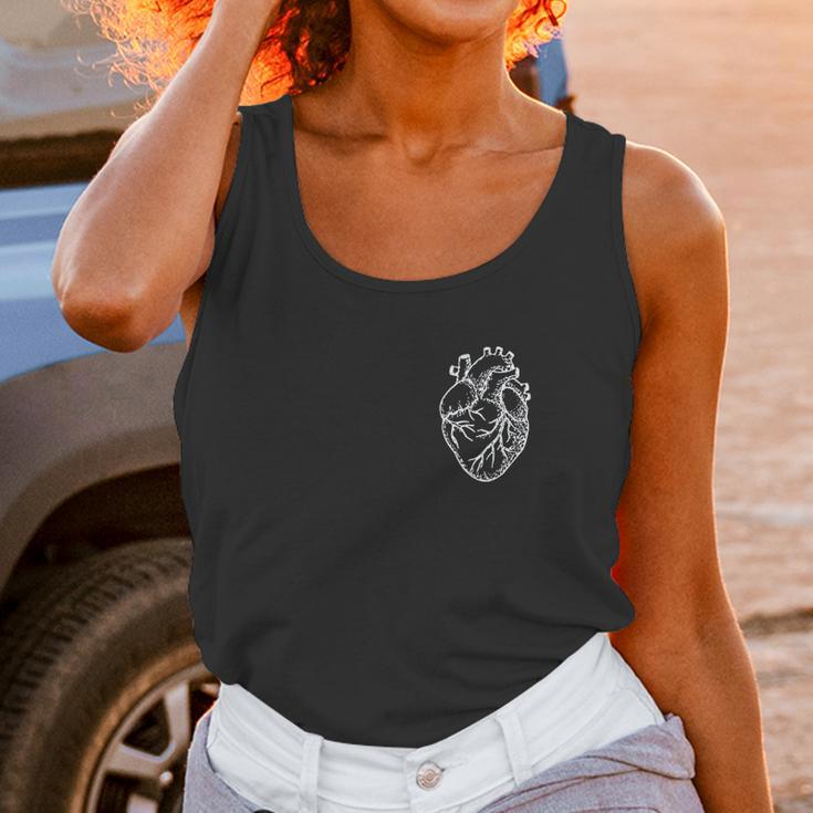 Hanger Swag Anatomical Heart Unisex Tank Top Gifts for Women