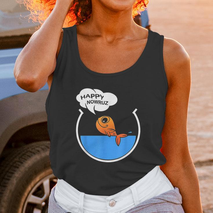 Happy Nowruz 2021 Goldfish Norooz 1400 Persian New Year Unisex Tank Top Gifts for Women