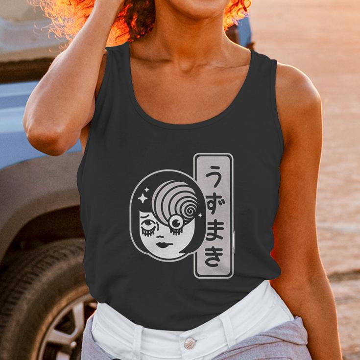 Horror Junji Ito Spiral Face Unisex Tank Top Gifts for Women