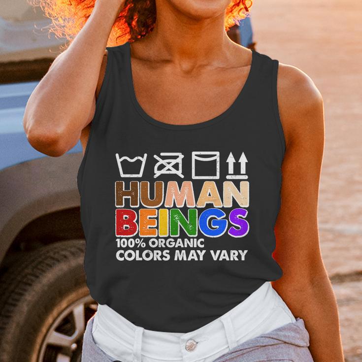 Human Beings 100 Percent Organic Colors May Vary Unisex Tank Top Gifts for Women