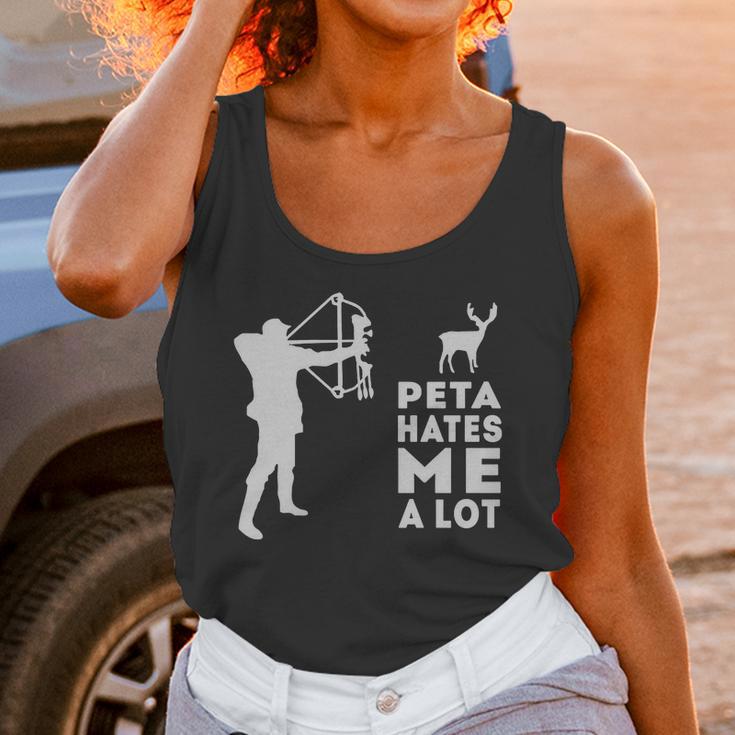 Hunting Peta Hate Me A Lot Unisex Tank Top Gifts for Women