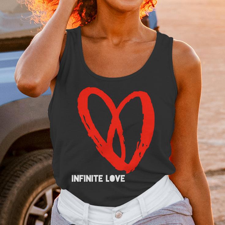 Infinite Love Valentine Heart Science Space Math InfinityUnisex Tank Top Gifts for Women