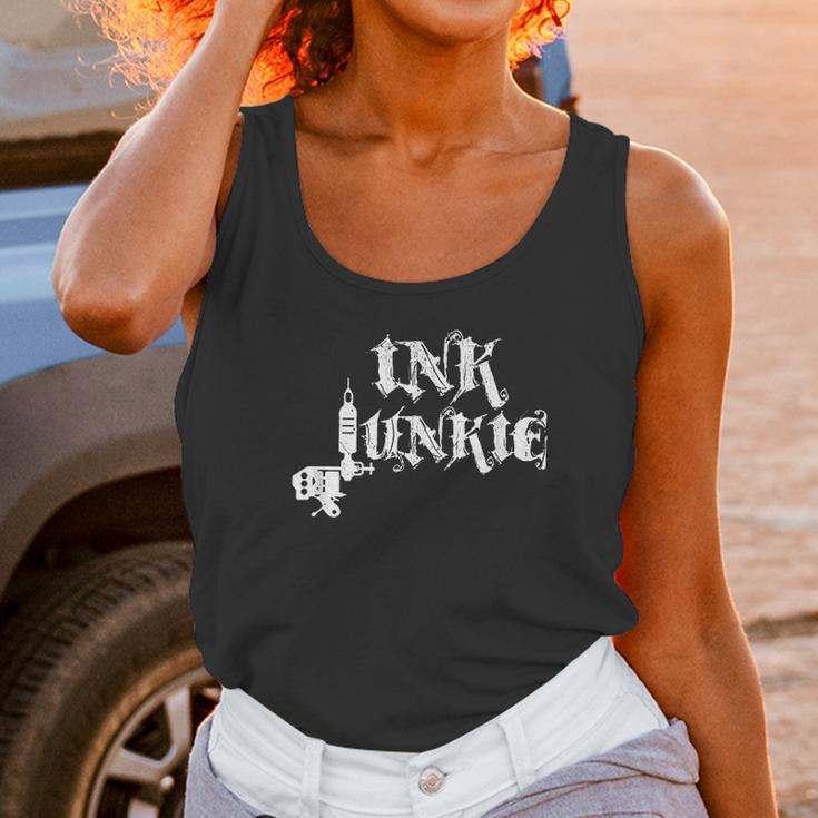 Ink Junkie Tattoo Artist Machine Unisex Tank Top Gifts for Women